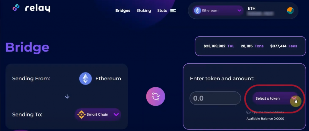 Ethereum bridge to bsc